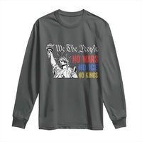 No Kings No ICE No Wars Long Sleeve Shirt Statue of Liberty We The People Freedom