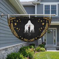 Bigfoot USA Ice Hockey 4th of July Patriotic Fan Flag Sasquatch American Flag 4th of July