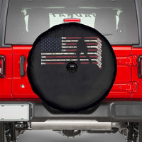 Patriotic Ice Hockey Sticks American Flag Spare Tire Cover