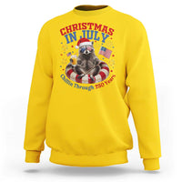 Raccoon 250th Anniversary Sweatshirt Christmas in July