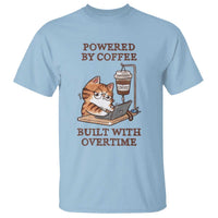 Funny Cat Drinking Coffee T Shirt I Dont Care What Day It Is Its Early I Want Coffee - Wonder Print Shop