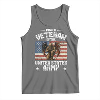 US Army Veteran Tribute Tank Top American Flag Angel Soldier Memorial - Wonder Print Shop