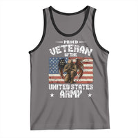 US Army Veteran Tribute Tank Top American Flag Angel Soldier Memorial - Wonder Print Shop