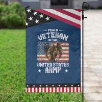 US Army Veteran Tribute Garden Flag American Flag Angel Soldier Memorial