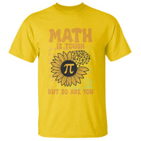 Funny Math Teacher Back To School T Shirt Math Is Tough But So Are You - Wonder Print Shop