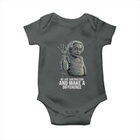 Funny Math Teacher Baby Onesie Be Like Subtraction And Make A Difference - Wonder Print Shop