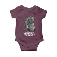 Funny Math Teacher Baby Onesie Be Like Subtraction And Make A Difference - Wonder Print Shop