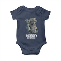 Funny Math Teacher Baby Onesie Be Like Subtraction And Make A Difference - Wonder Print Shop