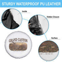 Grand Canyon National Park Arizona Established 1919 Spare Tire Cover Retro Deer Wildlife Nature Hiking Southwest Souvenir