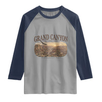 Grand Canyon National Park Arizona Established 1919 Raglan Shirt Retro Deer Wildlife Nature Hiking Southwest Souvenir