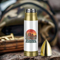 Retro Sedona Arizona Mountain Bullet Tumbler Southwest Hiking Outdoor Nature Souvenir
