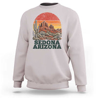 Retro Sedona Arizona Mountain Sweatshirt Southwest Hiking Outdoor Nature Souvenir