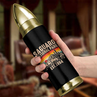 Retro Saguaro National Park Arizona EST 1994 Bullet Tumbler Desert Cactus Sunset Hiking Camping Nature Souvenir