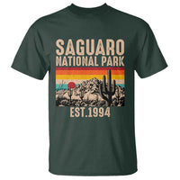 Retro Saguaro National Park Arizona EST 1994 T Shirt Desert Cactus Sunset Hiking Camping Nature Souvenir