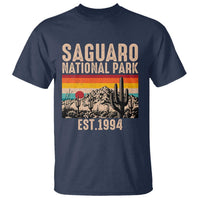 Retro Saguaro National Park Arizona EST 1994 T Shirt Desert Cactus Sunset Hiking Camping Nature Souvenir