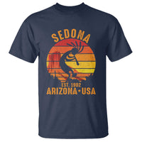 Retro Sedona Arizona Dancing Kokopelli T Shirt Southwest Native Symbol Desert Heritage