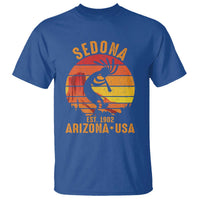 Retro Sedona Arizona Dancing Kokopelli T Shirt Southwest Native Symbol Desert Heritage
