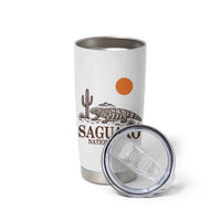 Saguaro National Park Gila Monster Hiking Arizona Tumbler Cup Desert Cactus Sunset Southwest Nature Tucson Souvenir Gift