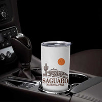Saguaro National Park Gila Monster Hiking Arizona Tumbler Cup Desert Cactus Sunset Southwest Nature Tucson Souvenir Gift