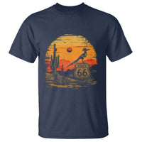Route Highway 66 Roadrunner Desert Sunset Arizona T Shirt Cactus Landscape Texas Nevada Southwest Bird Lover