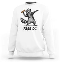 The Sandwich Guy Free DC Sweatshirt Funny Racoon Meme - Wonder Print Shop