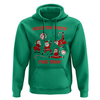 Funny Santa Christmas Hoodie Rizz Em With The Tism - Wonder Print Shop