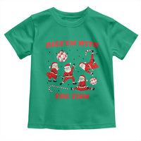 Funny Santa Christmas Toddler T Shirt Rizz Em With The Tism - Wonder Print Shop