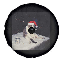 Funny Smoking Cat Christmas Meme Spare Tire Cover - Wonder Print Shop