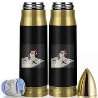 Funny Smoking Cat Christmas Meme Bullet Tumbler - Wonder Print Shop