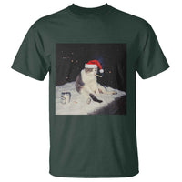Funny Smoking Cat Christmas Meme T Shirt - Wonder Print Shop