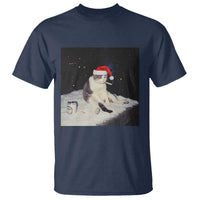 Funny Smoking Cat Christmas Meme T Shirt - Wonder Print Shop