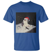 Funny Smoking Cat Christmas Meme T Shirt - Wonder Print Shop