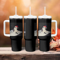 Funny Smoking Cat Christmas Meme Tumbler With Handle - Wonder Print Shop