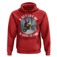 Funny Bigfoot Motorcycle Christmas Hoodie Sasquatch Rock On Hand Xmas - Wonder Print Shop