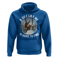 Funny Bigfoot Motorcycle Christmas Hoodie Sasquatch Rock On Hand Xmas - Wonder Print Shop