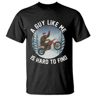 Funny Bigfoot Motorcycle Christmas T Shirt Sasquatch Rock On Hand Xmas - Wonder Print Shop