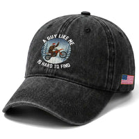 Funny Bigfoot Motorcycle Christmas Washed Cotton Baseball Cap Sasquatch Rock On Hand Xmas