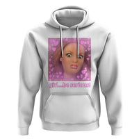 Funny Doll Face Meme Hoodie Girl Be Serious - Wonder Print Shop