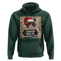 Funny Cat Mugshot Christmas Hoodie I Will Protect You Kitten No Matter What - Wonder Print Shop