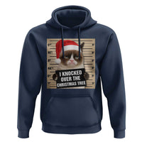 Funny Cat Mugshot Christmas Hoodie I Will Protect You Kitten No Matter What - Wonder Print Shop