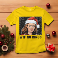 No Kings T Shirt Funny Disgusting Doll Face Meme Christmas - Wonder Print Shop