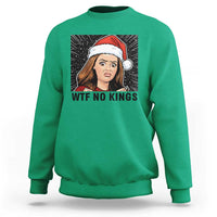 No Kings Sweatshirt Funny Disgusting Doll Face Meme Christmas - Wonder Print Shop