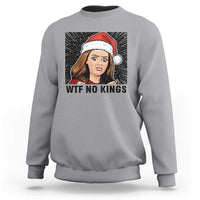 No Kings Sweatshirt Funny Disgusting Doll Face Meme Christmas - Wonder Print Shop
