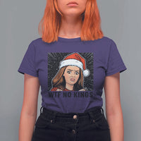 No Kings T Shirt For Women Funny Disgusting Doll Face Meme Christmas - Wonder Print Shop