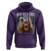 Funny Bigfoot Selfie Hoodie Sasquatch Yeti Christmas - Wonder Print Shop