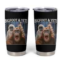 Funny Bigfoot Selfie Tumbler Cup Sasquatch Yeti Christmas - Wonder Print Shop