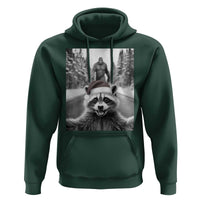 Funny Racoon With Bigfoot Selfie Christmas Hoodie - Wonder Print Shop