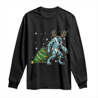 Wendigo Monster Long Sleeve Shirt Cryptid Mythical Christmas - Wonder Print Shop