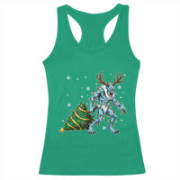 Wendigo Monster Racerback Tank Top Cryptid Mythical Christmas - Wonder Print Shop