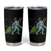 Wendigo Monster Tumbler Cup Cryptid Mythical Christmas - Wonder Print Shop